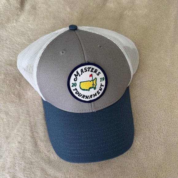 Masters Tournament Mesh Cap with Blue Brim - Picture 1 of 3
